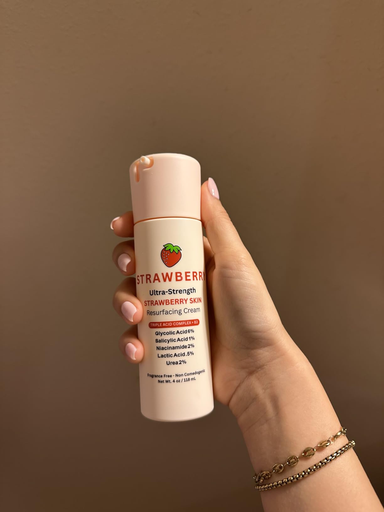 WhiteMoon® Strawberry Skin — KERA Crema Rejuvenecedora Triple Ácido