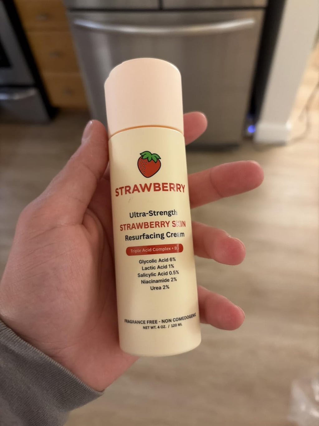 WhiteMoon® Strawberry Skin — KERA Crema Rejuvenecedora Triple Ácido