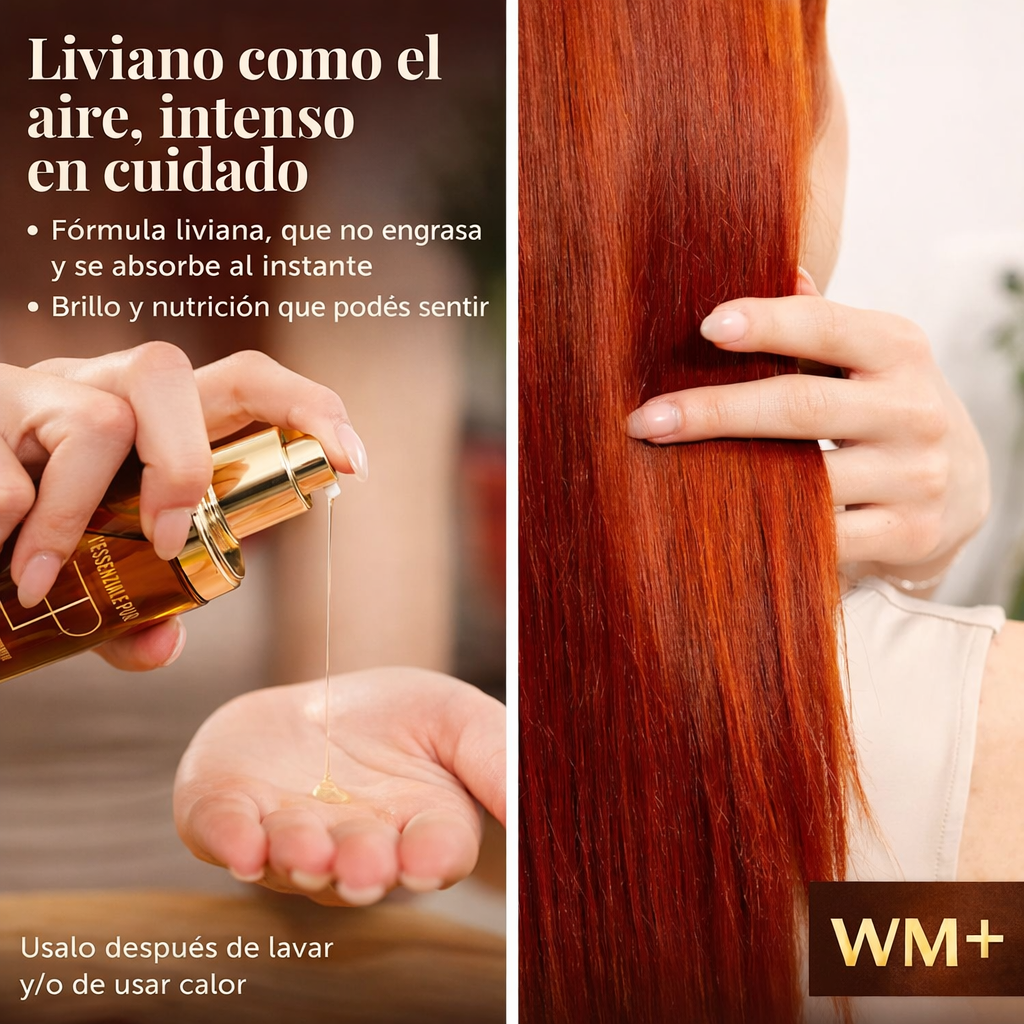 Aceite Dubai® — Repará el cabello, iluminá la piel, nutrií el cuerpo. Un solo elixir.