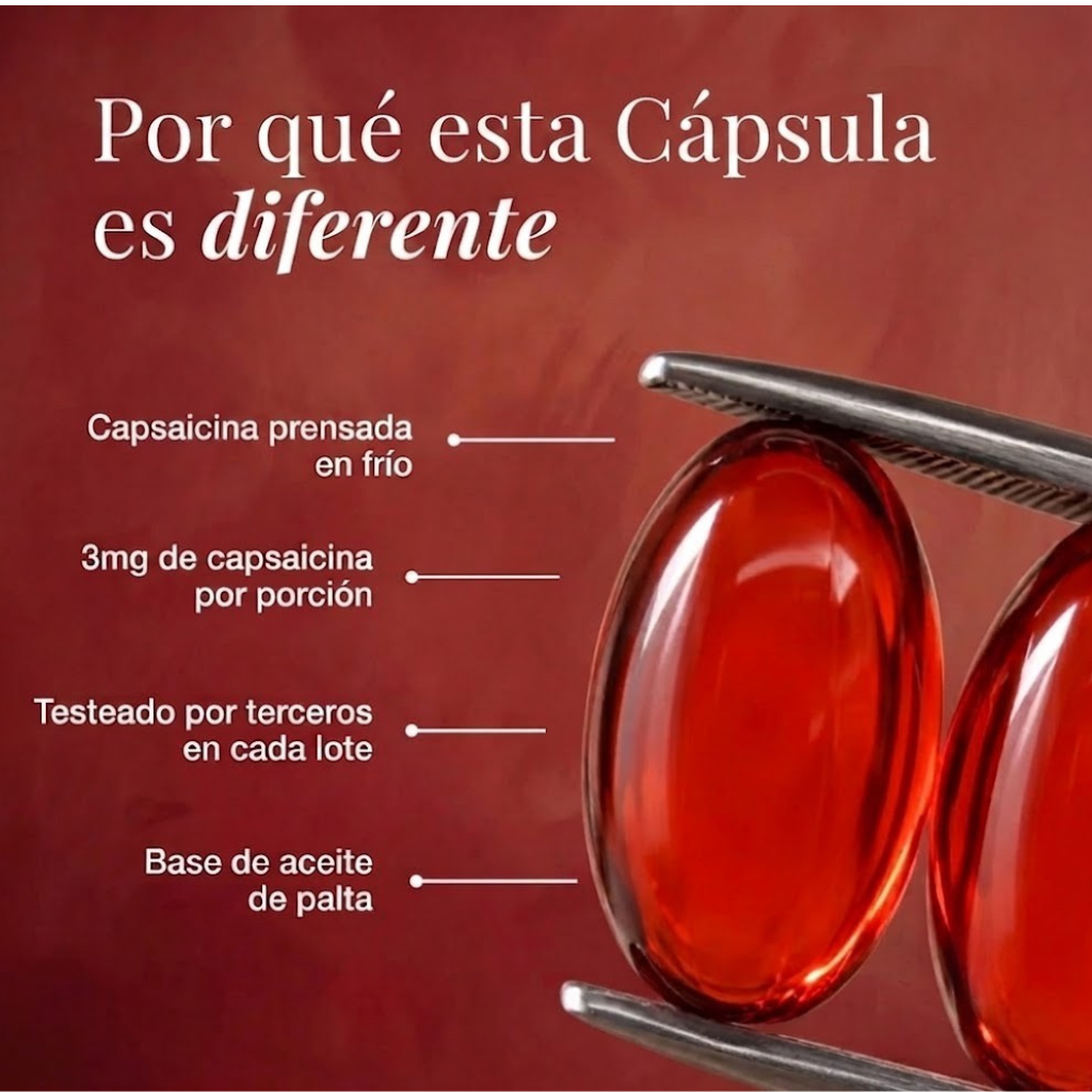 Poder Capsaicina® — Terminá con la mala circulación. Sentite vivo de nuevo.