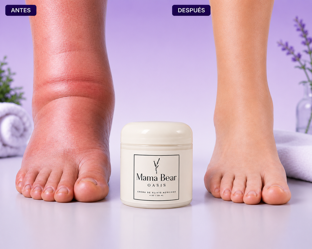 Mama Bear® Crema Premium | Alivio para Dolor, Hormigueo y Entumecimiento